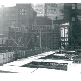 Government Savings Bank of NSW - Head Office 48-50 Martin Place - Construction - Exterior - c.1924-1927 (plate 465)