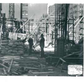 Government Savings Bank of NSW - Head Office 48-50 Martin Place - Construction - Exterior - c.1924-1927 (plate 467)