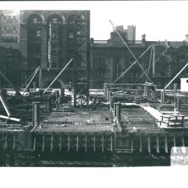 Government Savings Bank of NSW - Head Office 48-50 Martin Place - Construction - Exterior - c.1924-1927 (plate 468)
