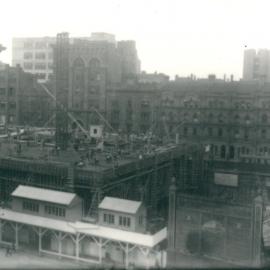 Government Savings Bank of N.S.W. - Head Office 48-50 Martin Place - Construction - Exterior - June 1925 (plate 472)