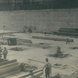 Government Savings Bank of N.S.W. - Head Office - 48-50 Martin Place - Construction - 20 March 1925 (plate 498)