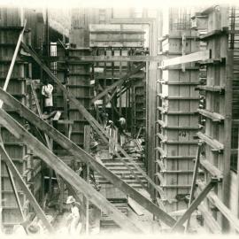 Government Savings Bank of N.S.W. - Head office 48-50 Martin Place - Construction - Exterior - 12 June 1925 (plate 506)