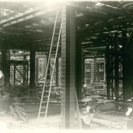 Government Savings Bank of N.S.W. - Head office 48-50 Martin Place - Construction - Exterior - 12 June 1925 (plate 507)