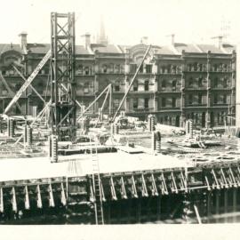 Government Savings Bank of N.S.W. - Head office 48-50 Martin Place - Construction - Exterior - 26 June 1925 (plate no. 520)