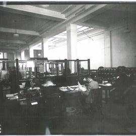 Commonwealth Bank - The Bank at Work - Branches - Adelaide - Interior - c.1930 (plate 529)