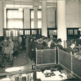 Commonwealth Bank of Australia - Stanway House, King Street, Sydney - Interior - 30 April 1915 (plate 537)