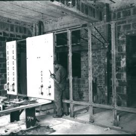 Government Savings Bank of NSW - Head Office 48-50 Martin Place - Construction - Interior - 7 September 1915 (plate 560)
