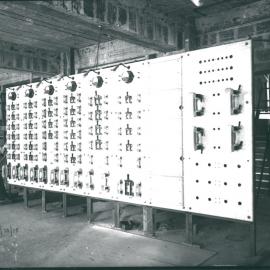 Government Savings Bank of NSW - Head Office 48-50 Martin Place - Construction - Interior - Electrical Switchboard - 18 October 1915 (plate 562)