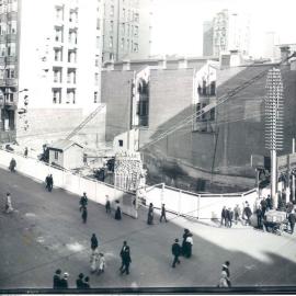 Commonwealth Bank - Head Office cnr Pitt Street and Martin Place - Construction - between February-May 1914 (Plate 590)