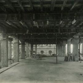 Commonwealth Bank - Head Office - Cnr Pitt Street & Martin Place - Construction - Fourth floor - 22 March 1915 (plate 599)