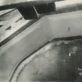 Commonwealth Bank - Head Office cnr Pitt Street & Martin Place - Construction - Panel stairs - 4 November 1915 (plate 611)
