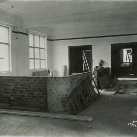 Commonwealth Bank - Head Office cnr Pitt Street & Martin Place - Construction - 27 January 1916 (plate 618)