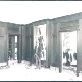 Government Savings Bank of NSW - Head Office 48-50 Martin Place - Construction - Interior - 2nd floor - 27 January 1916 (plate 625)