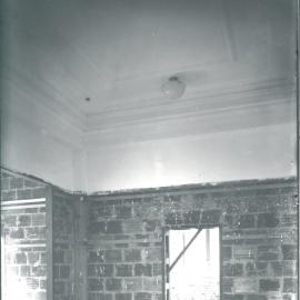 Government Savings Bank of NSW - Head Office 48-50 Martin Place - Construction - Interior - Showing upper walls and ceiling - c.1915 (plate 627)