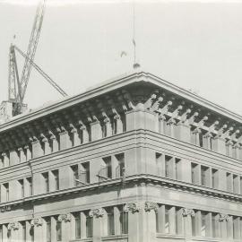 Head Office - Construction of new premises (view from Mutual Life Building) - 27 April 1916 (plate 628)