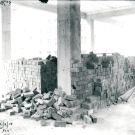 Government Savings Bank of NSW - Head Office 48-50 Martin Place - Construction - Interior - 3rd floor - 5 February 1915 (plate 692)
