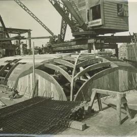 Head Office - Construction of new premises (roof) - 30 May 1915 (plate 697)