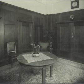 Head Office - Interior upon completion - Governor's Retiring Room - 16 October 1916 (plate 713)