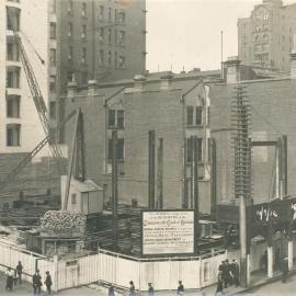 Commonwealth Bank - Head Office - Construction of new premises - 10 September 1914 (plate 739)
