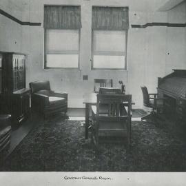 Head Office - The Governor-General's Room (view iii) - 24 March 1917 (plate 777)