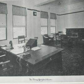 Head Office - Prime Minister's Room (view i) - 24 March 1917 (plate 778)
