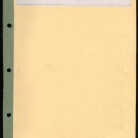Secretary's Department - London Letters - From London (Indexed) - August - December 1926