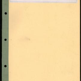 Secretary's Department - London Letters - From London (Indexed) - August - October 1932