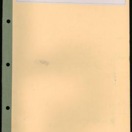 Secretary's Department - London Letters - From London (Indexed) - September - November 1934