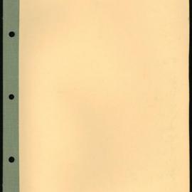 Secretary's Department - London Letters - To London (Indexed)  August 1946 - January 1947