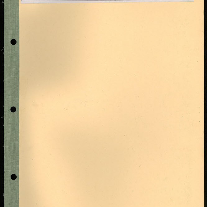 Secretary's Department - London Letters - From London (Indexed) - October 1950 - February 1951