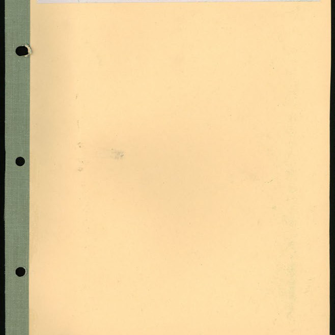 Secretary's Department - London Letters - From London (Indexed) - February - April 1951