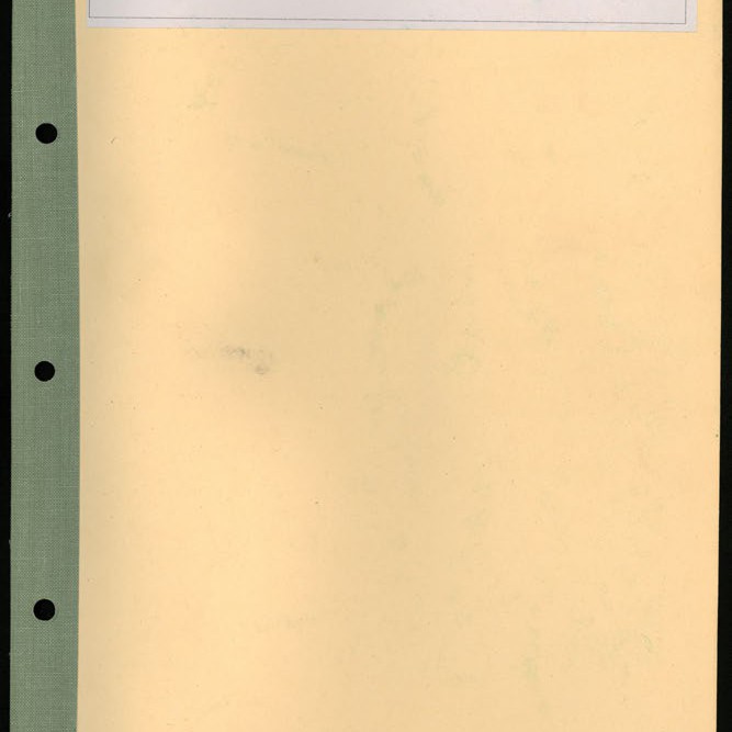 Secretary's Department - London Letters - From London (Indexed) - March - October 1955