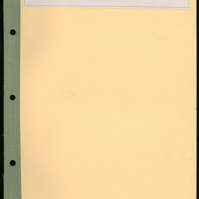 Secretary's Department - London Letters - From London (Indexed) - June - December 1963
