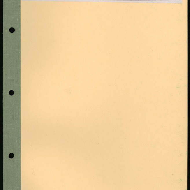 Secretary's Department - London Letters - From London (Indexed) - January - May 1965