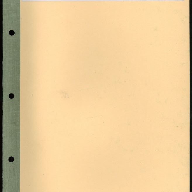 Secretary's Department - London Letters - From London (Indexed) - June - October 1966