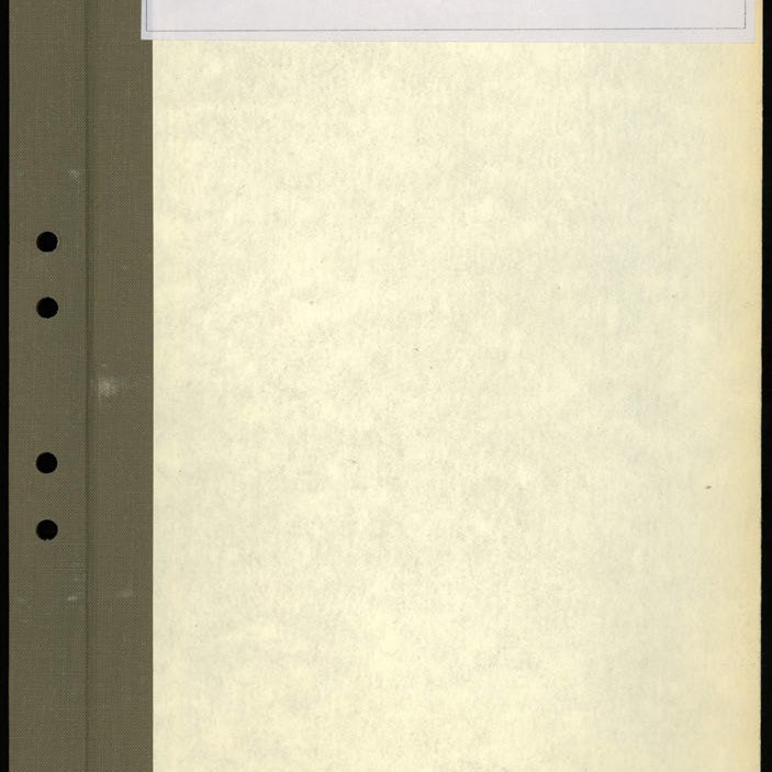 Secretary's Department - London Letters - From London (Indexed) - May - August 1969