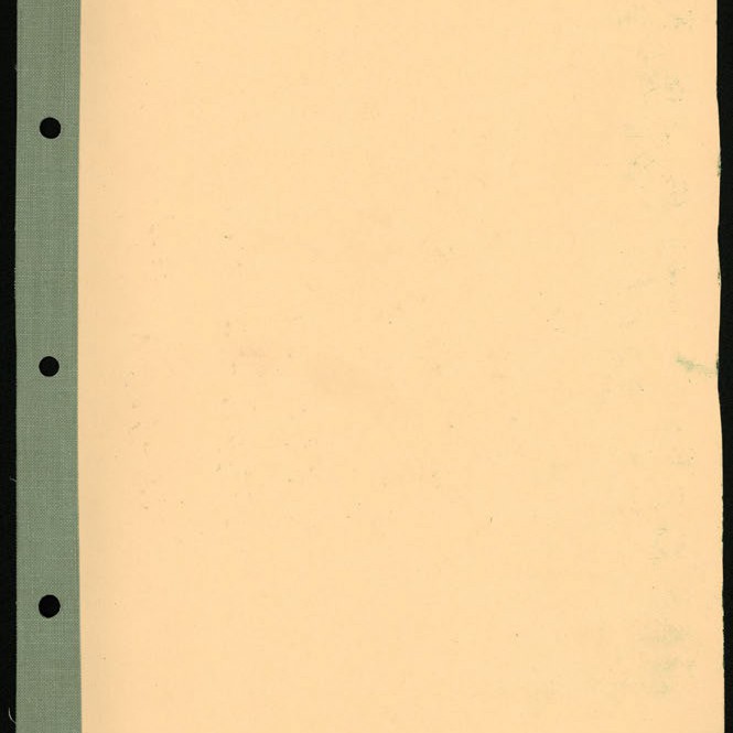 Secretary's Department - London Letters - To London (Indexed)  March - October 1951