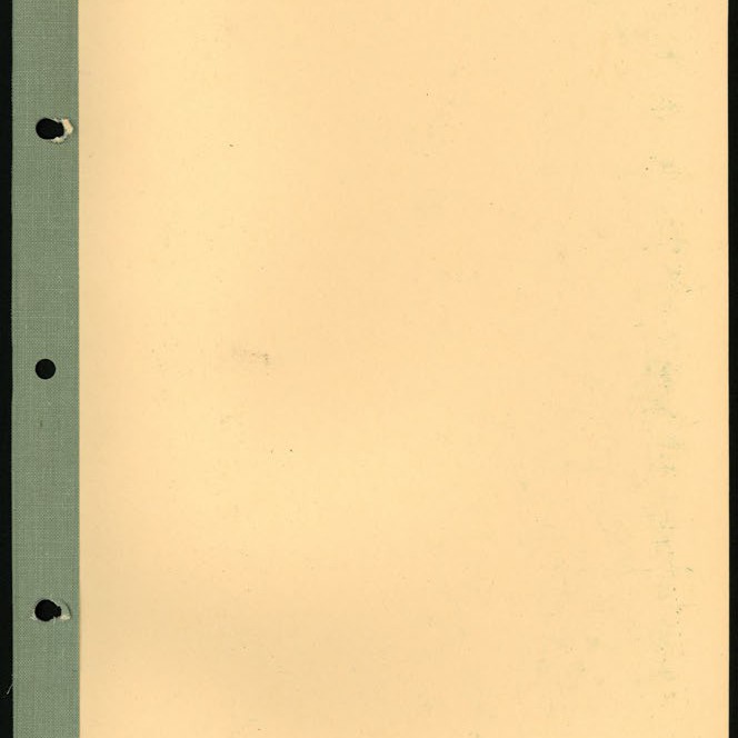 Secretary's Department - London Letters - To London (Indexed)  October 1951 - March 1952