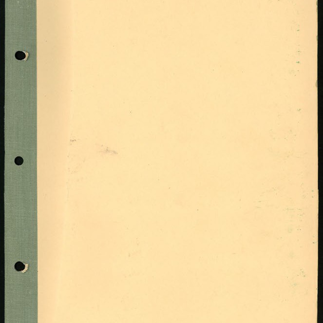 Secretary's Department - London Letters - To London (Indexed)  October 1953 - June 1954