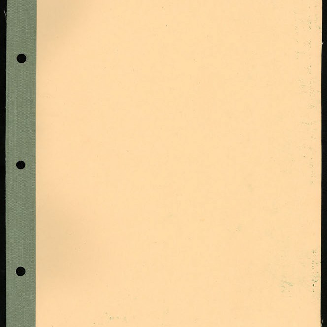 Secretary's Department - London Letters - To London (Indexed)  July 1957 - February 1958