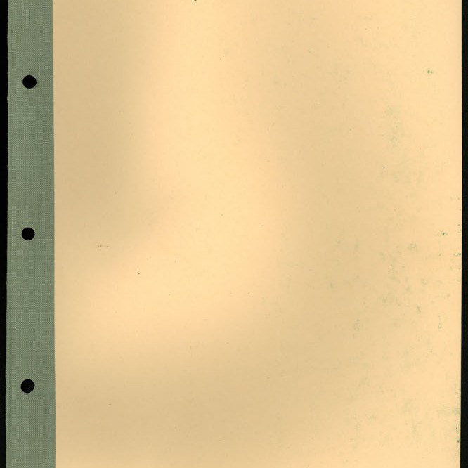 Secretary's Department - London Letters - To London (Indexed)  September 1960 - May 1961