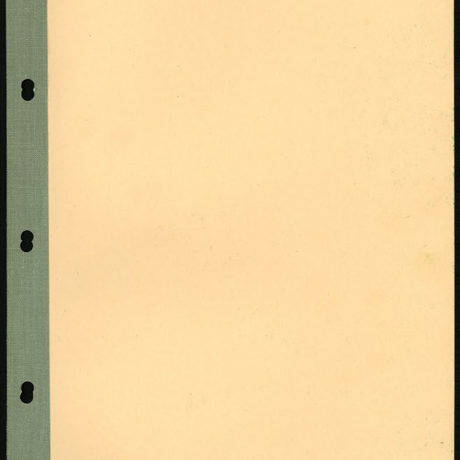 Secretary's Department - London Letters - To London (Indexed)  December 1961 - August 1962