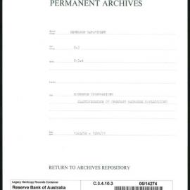 Research Department - Balance of Payments - Exchange Transactions - Classification of Overseas Exchange Applications - 1949 - 1951