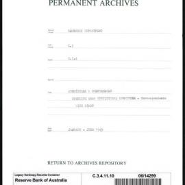 Research Department - Balance of Payments - Committees and Conferences - Sterling Area Statistical Committee - Correspondence with Nimmo - January - June 1949