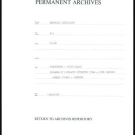 Research Department - Balance of Payments - Committees and Conferences - Balance of Payments Committee - 36th - 39th Meetings - Agenda Papers and Minutes - 1958 - 1960