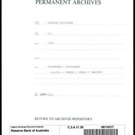 Research Department - Balance of Payments - Committees and Conferences - Sterling Area Statistical Committee - Minutes and agenda of meetings - 1953