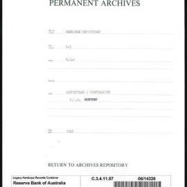 Research Department - Balance of Payments - Committees and Conferences - Commonwealth Liaison Committee - Minutes - 1953