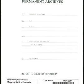 Research Department - Balance of Payments - Committees and Conferences - Commonwealth Liaison Committee - Minutes - 1954 - 1955