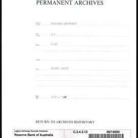 Research Department - Balance of Payments - Imports - Policy - 1939 - 1950