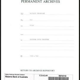 Research Department - Balance of Payments - Obsolete Files - Seaborne Trade Committee - 1939 - 1941